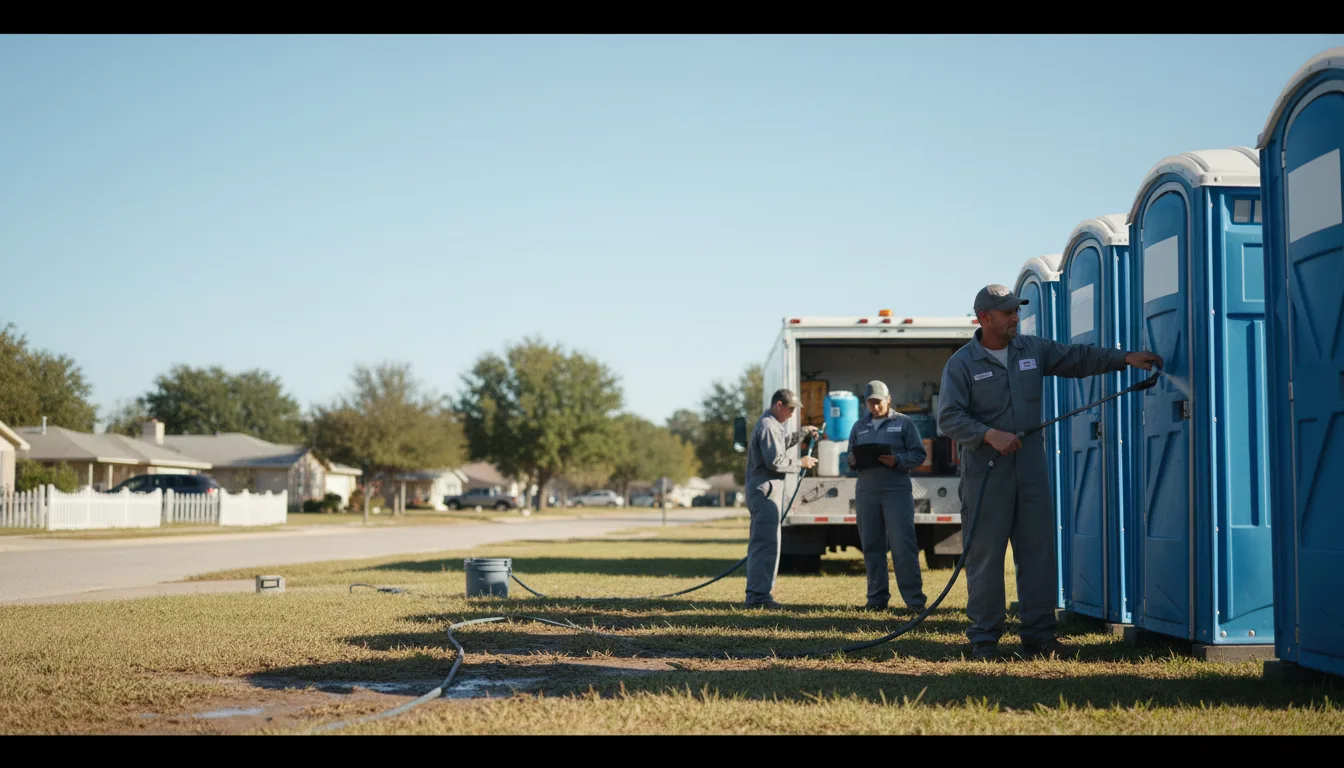 Long-Term Portable Toilet Rental in Homer, GA near me
